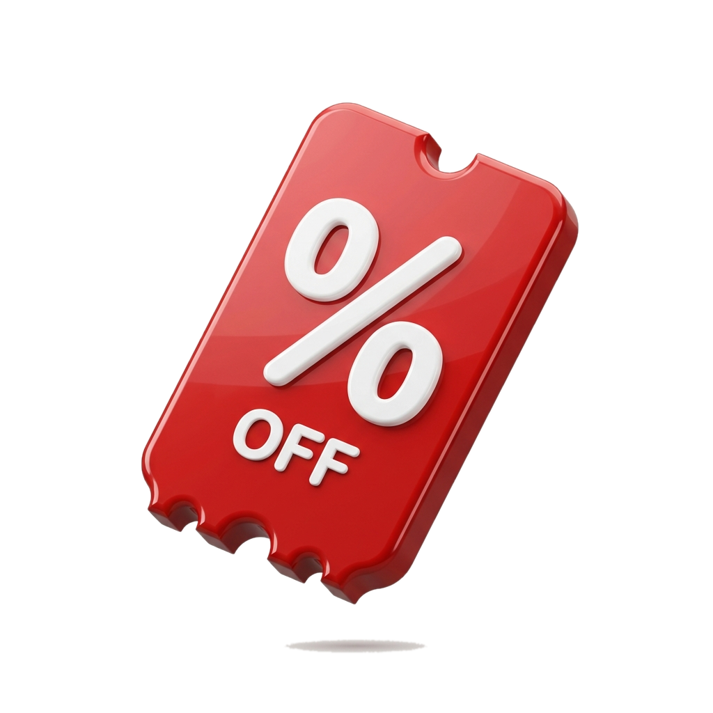 3D Coupon Ticket